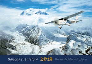 Kalendář Báječný svět létání 2019