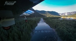 Přistání na horském letišti Valle v Norsku